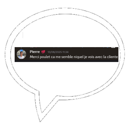 Félicitations Pierre DG