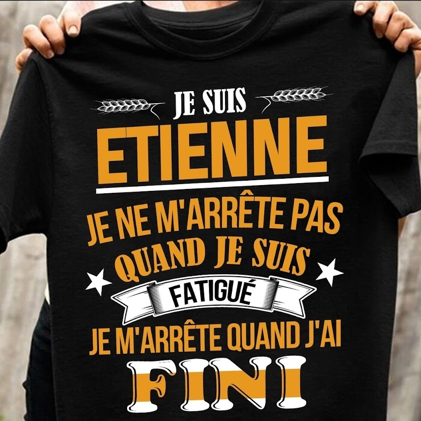 tshirt prénom Etienne
